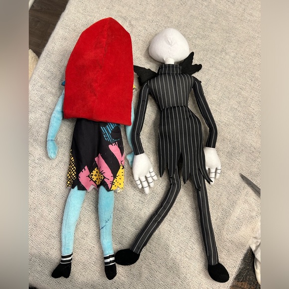 Jack Skellington and Sally 2ft plush dolls Nightmare Before Christmas, posable - Picture 4 of 12